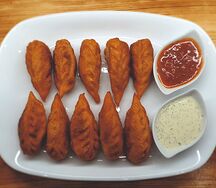 Жареная гюрза