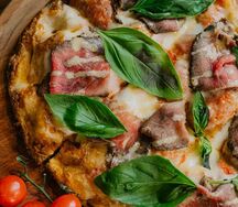 Ростбиф с томатами