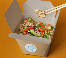 Рис с курицей терияки