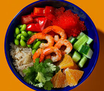 Поке с креветкой