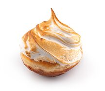 Пончик Меренга-лимон