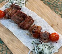 Шашлык из свиной шеи