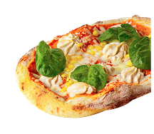 Пицца с тунцом и шпинатом