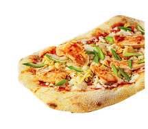 Пицца с цыпленком и кимчи