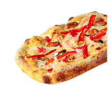 Пицца Том ям с морепродуктами