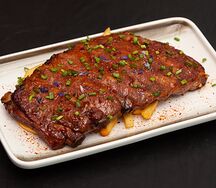 Ребрышки барбекю в гранатовой глазури