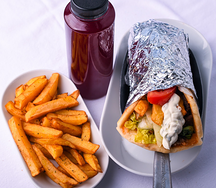 Комбо Гирос с лососем