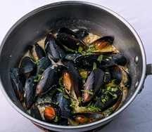 Мидии по-бельгийски