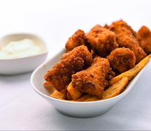 Наггетсы с картошкой фри