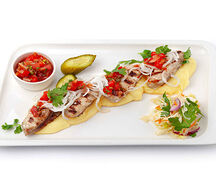 Кебаб куриный с овощами