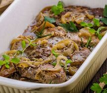 Печень куриная жареная