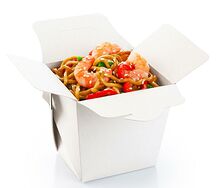 Вок с морепродуктами
