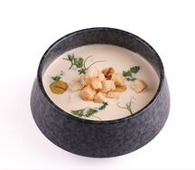 Сырный суп с курицей