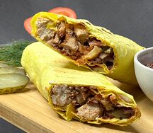 Шаурма с ананасом