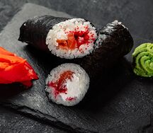 Фаст ролл с лососем
