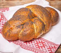 Плетёнка с маком