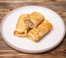 Блинчики с мясом