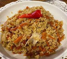 Узбекский плов