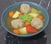 Суп с фрикадельками