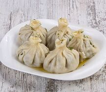 Хинкали с бараниной