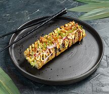 Рисдог с курицей