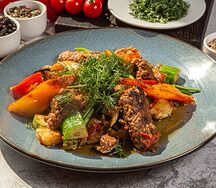 Овощной люля кебаб