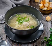 Суп с фрикадельками