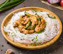 Фунчоза с курицей