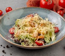 Салат с креветками