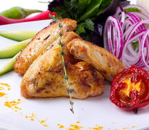 Шашлык из куриных крылышек