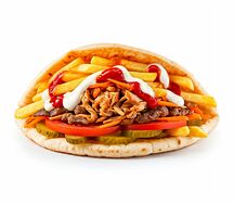 Мясное ассорти в турецкой пите