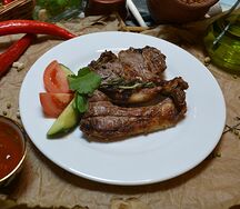 Шашлык из корейки