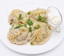 Манты на пару