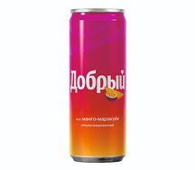 Добрый Манго-Маракуйя жестяная банка