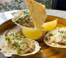 Запечённые морские гребешки