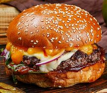 Бургер Манго-Чили