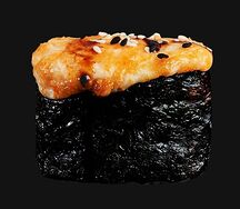 Запеченный гункан с крабом