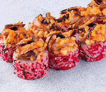 Запечённый ролл Яки шиитаке