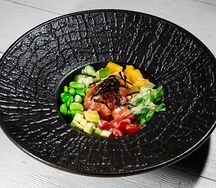 Поке боул с лососем