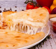 Постный пирог с картофелем и укропом