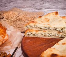Пирог со свекольными листьями и сыром