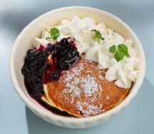 Черничные панкейки