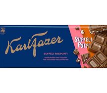 Шоколад Fazer Suffeli Riisipuffi с воздушным рисом