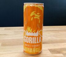 Безалкогольный энергетик Gorilla orange