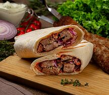 Шаурма с люля из баранины