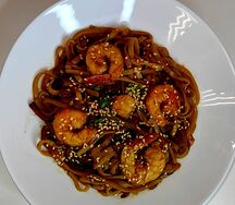 Соба с креветками