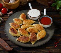 Жареные курзе с курицей 