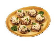 Грибы под сыром по-грузински
