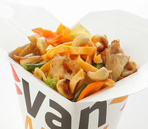 Вок Удон с куриной грудкой