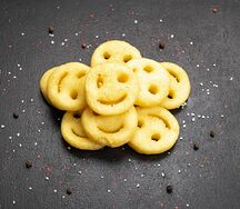 Картофельные смайлики